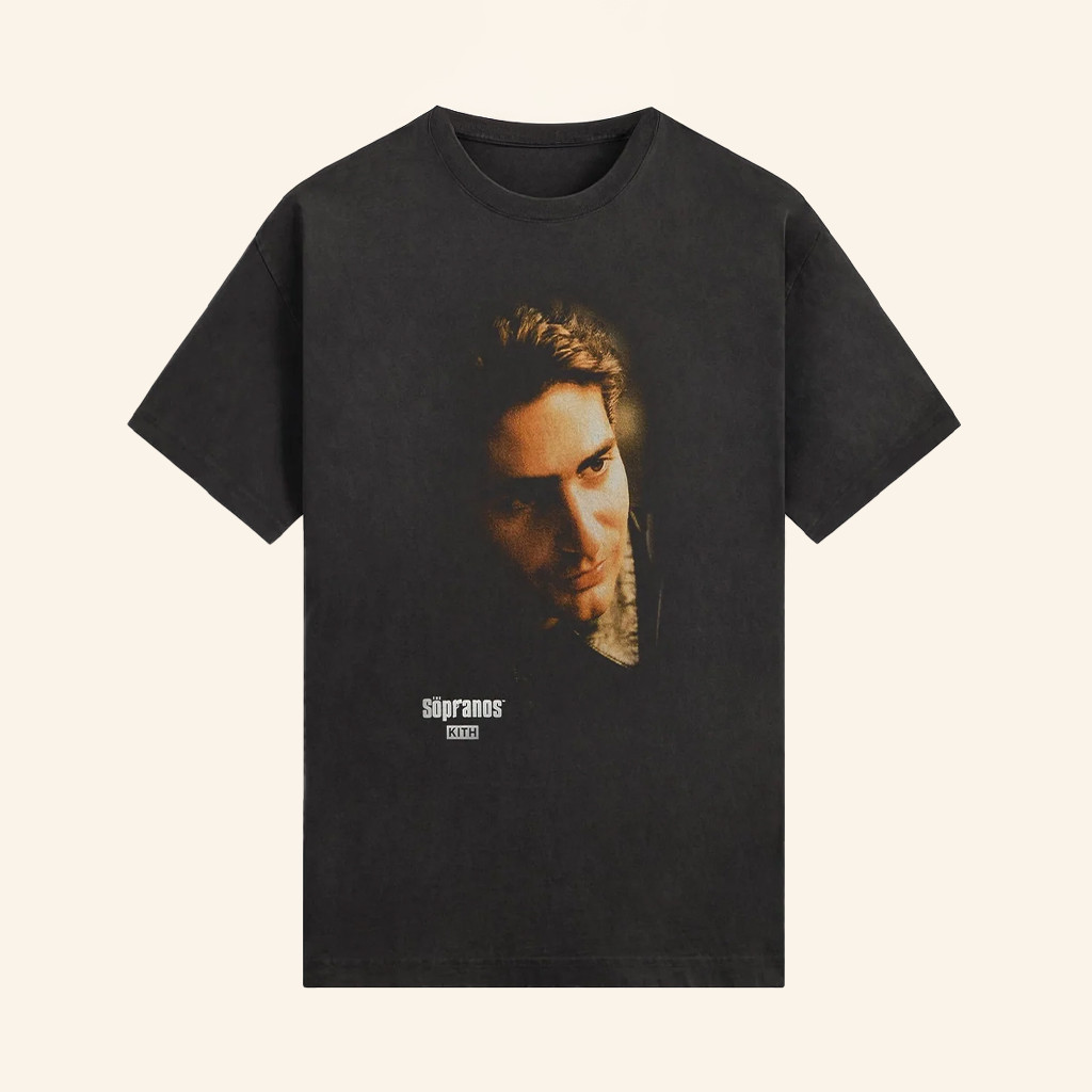 Kith Merch Kith For The Sopranos Christopher Vignette Vintage T-Shirt The Sopranos Merch