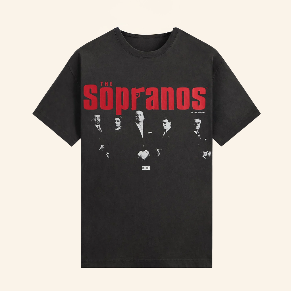 Kith Merch Kith For The Sopranos Est 1990 Poster Vintage T-Shirt The Sopranos Merch