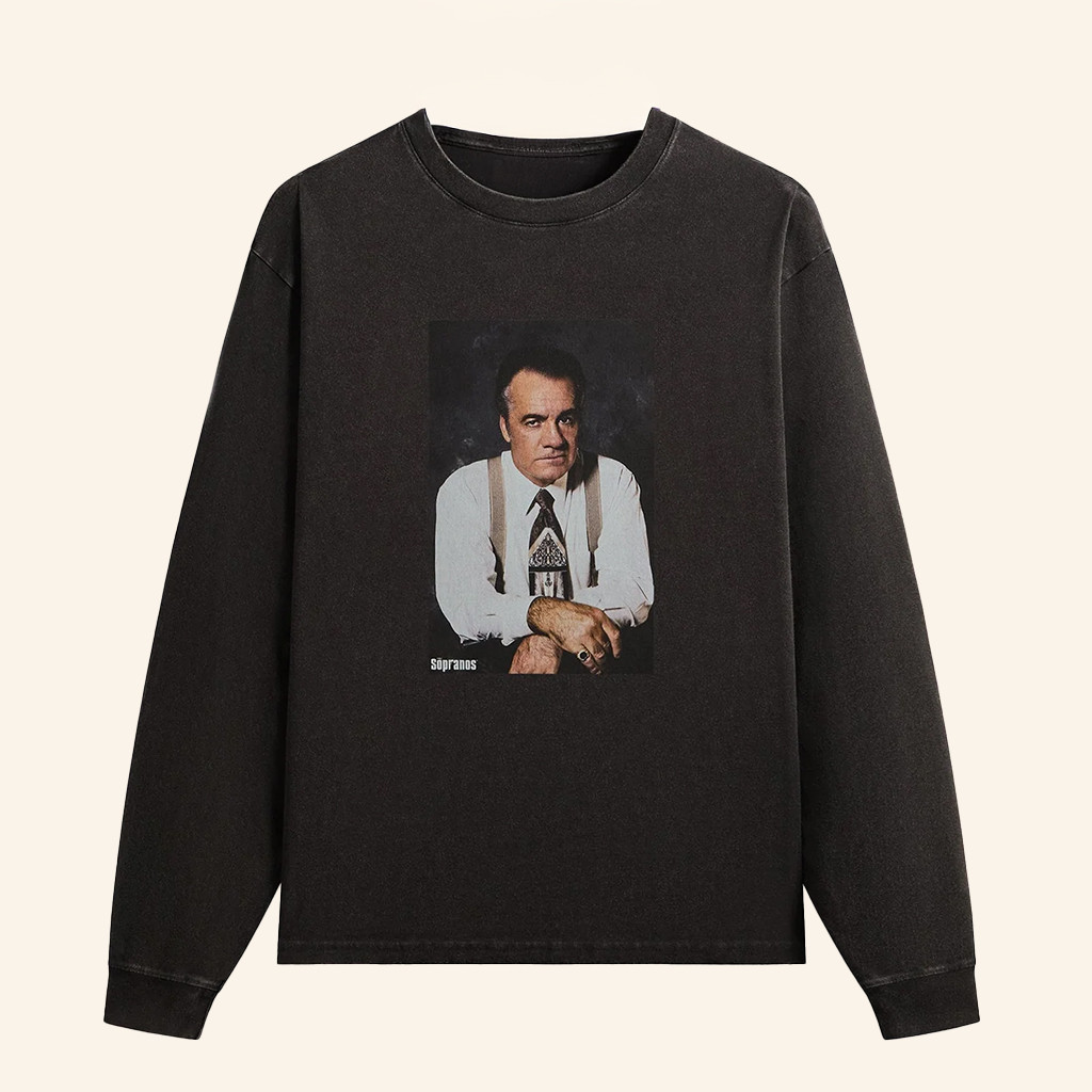 Kith Merch Kith For The Sopranos Paulie Long Sleeve Shirt The Sopranos Merch Fan Gifts