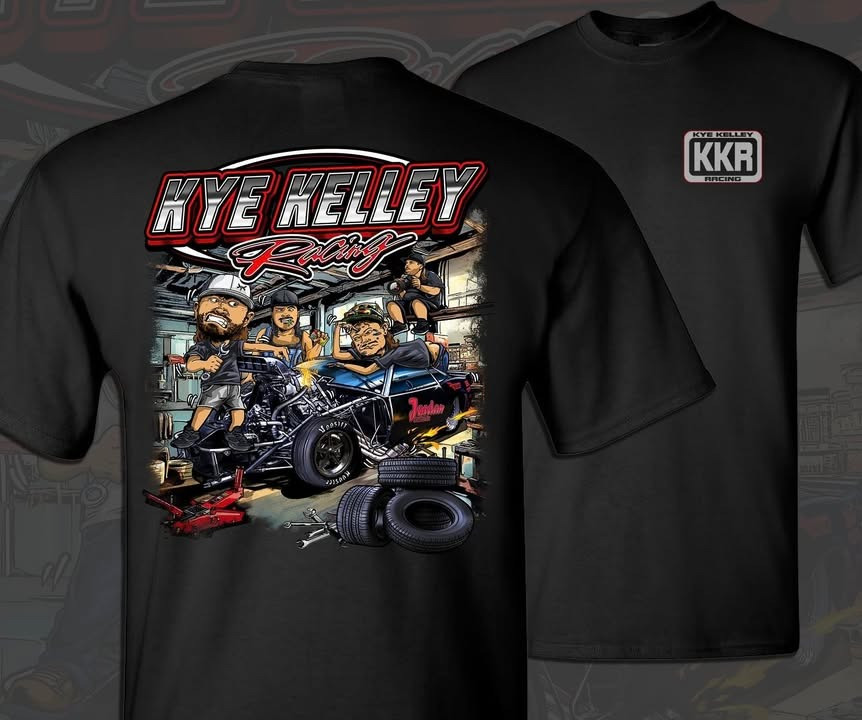 KKR Chaos Crew T-Shirt Kye Kelley Racing Car Merch Clothing Gifts For Fans