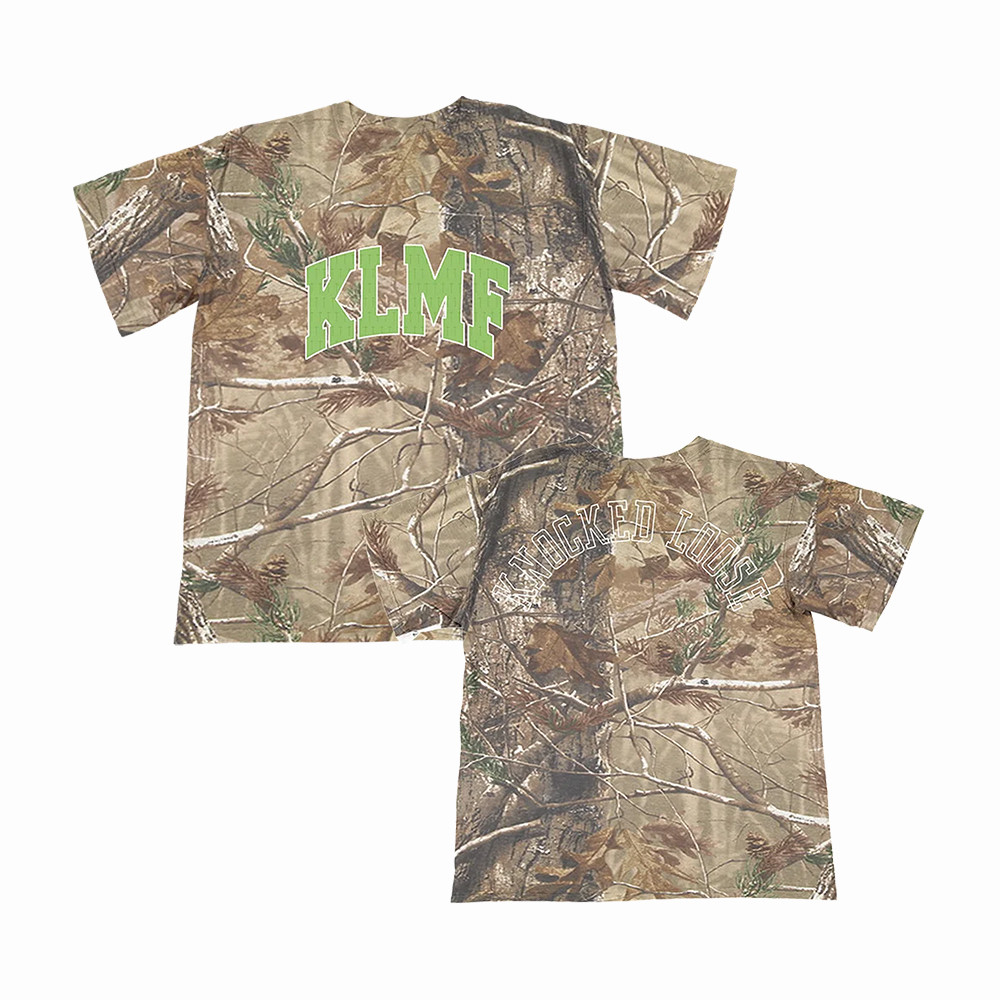 KLMF Knocked Loose Camo T-Shirt Hardcore Punk Music Clothes Knocked Loose Fan Gifts