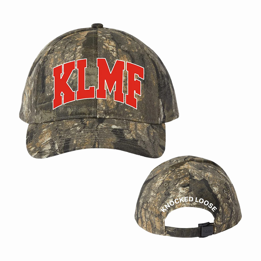 KLMF Logo Knocked Loose Camo Hat Knocked Loose Baseball Cap Gift For Huge Fans