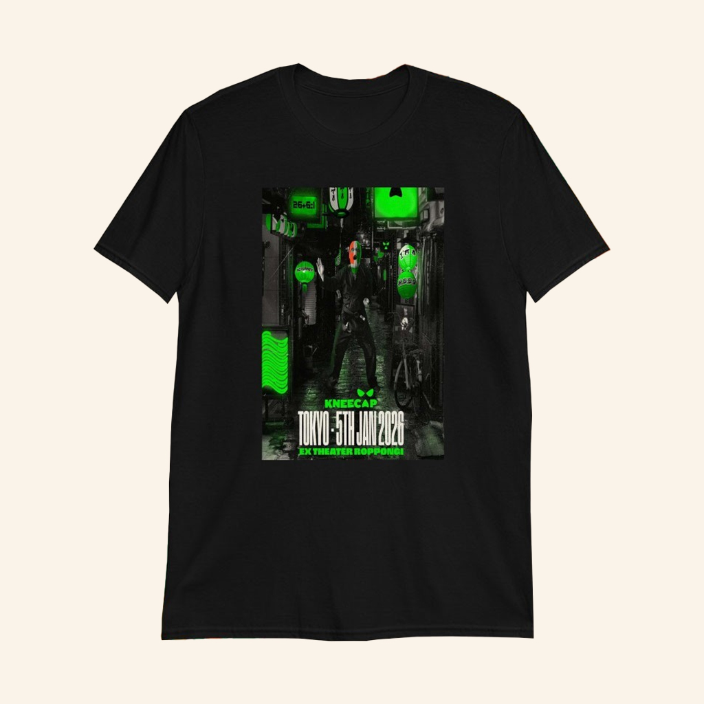 Kneecap Jan 5 2026 Ex Theatre Roppongi T-shirt Kneecap Merch Gifts For Hip Hop Fans