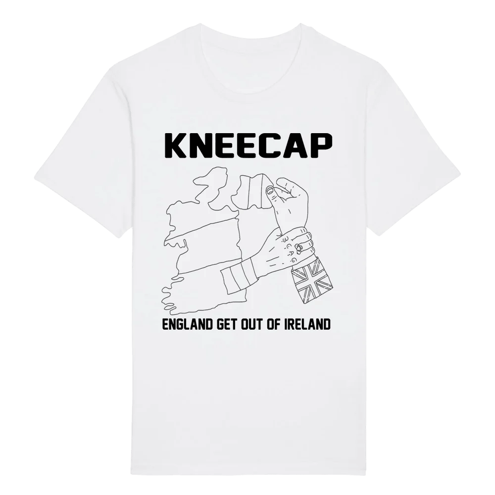 Kneecap Merch England Get Out Of Ireland T-Shirt Perfect Father's Day Gifts Kneecap Merch England Get Out Of Ireland T-Shirt Perfect Father's Day Gifts
