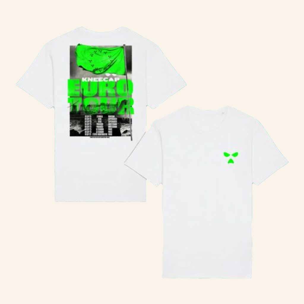 Kneecap Merch EU Tour Shirt Christmas Gift Ideas For Boyfriend Kneecap Merch EU Tour Shirt Christmas Gift Ideas For Boyfriend