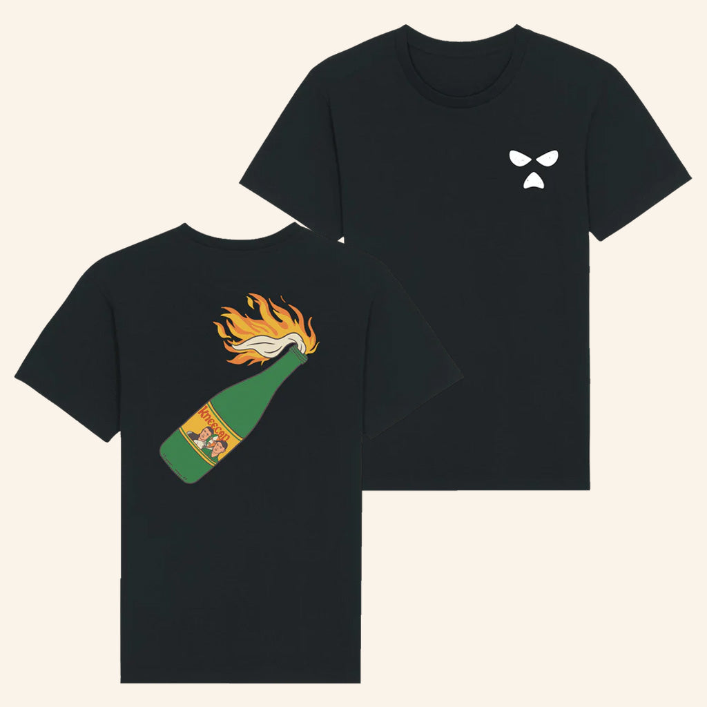 Kneecap Merch Flaming Buckfast T-Shirt Present For Husband Kneecap Merch Flaming Buckfast T-Shirt Present For Husband