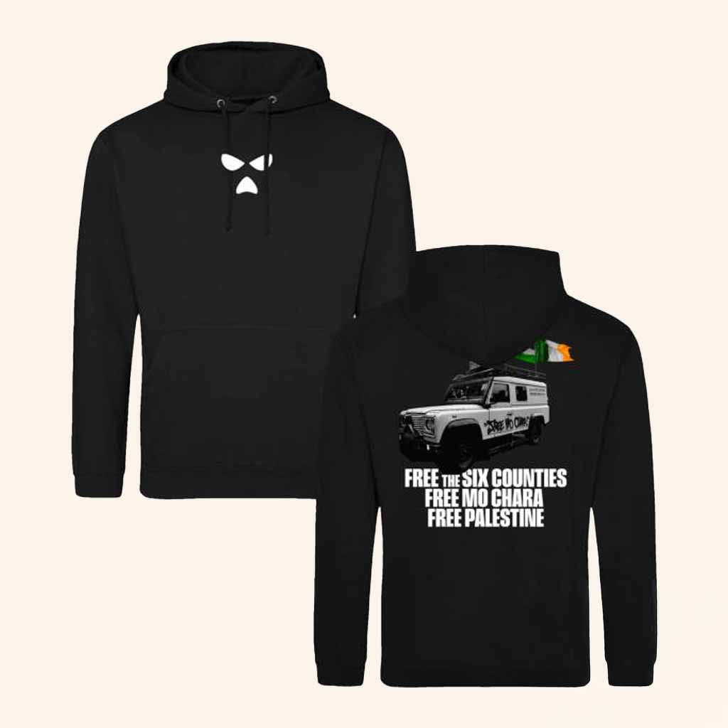 Kneecap Merch Free The Six Counties Hoodie Good Christmas Gifts For Men Kneecap Merch Free The Six Counties Hoodie Good Christmas Gifts For Men