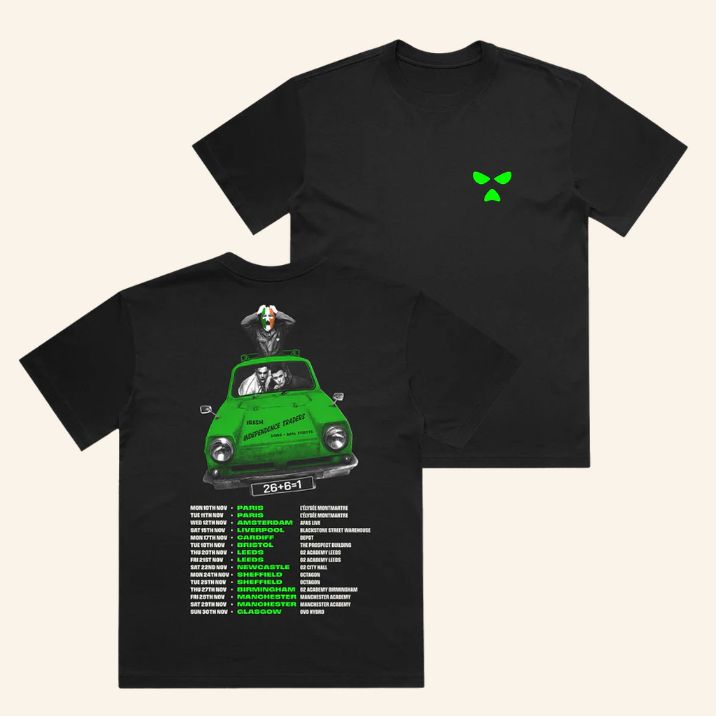 Kneecap Merch Irish Independence Traders Tour T-Shirt Gifts For Hip Hop Fans