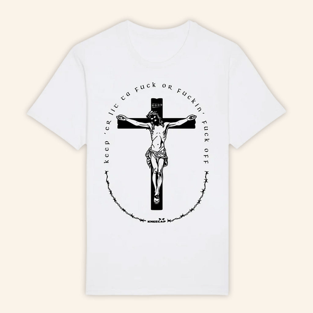 Kneecap Merch Keep Er Lit T-Shirt White Best Gifts For Boyfriend Kneecap Merch Keep Er Lit T-Shirt White Best Gifts For Boyfriend