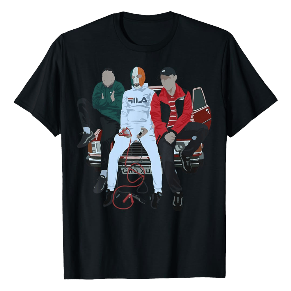 Kneecap Merch Minimal Kneecap T-Shirt Great Gifts For Dad For Hip Hop Fan