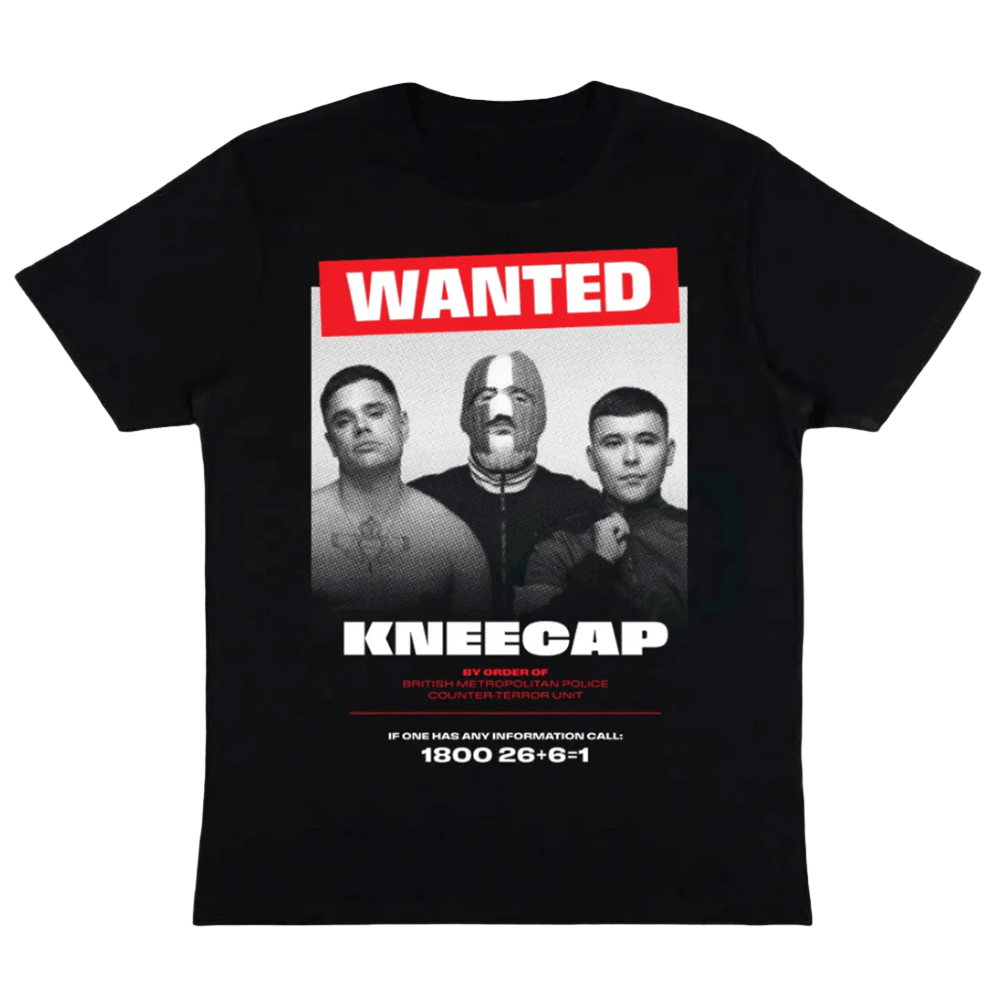 Kneecap Merch Wanted Kneecap T-Shirt Awesome Father's Day Gifts