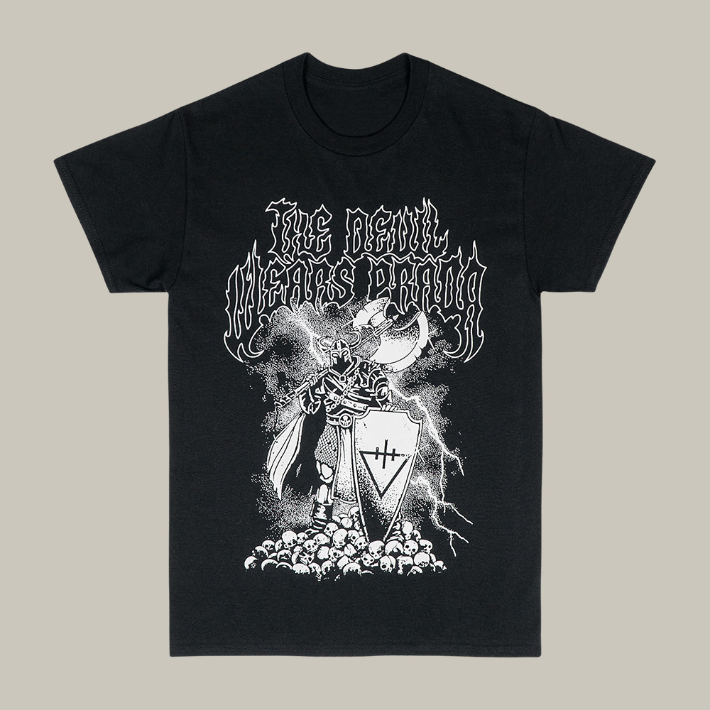 Knight The Devil Wears Prada T-Shirt Music Concert Tee The Devil Wears Prada Fan Gift