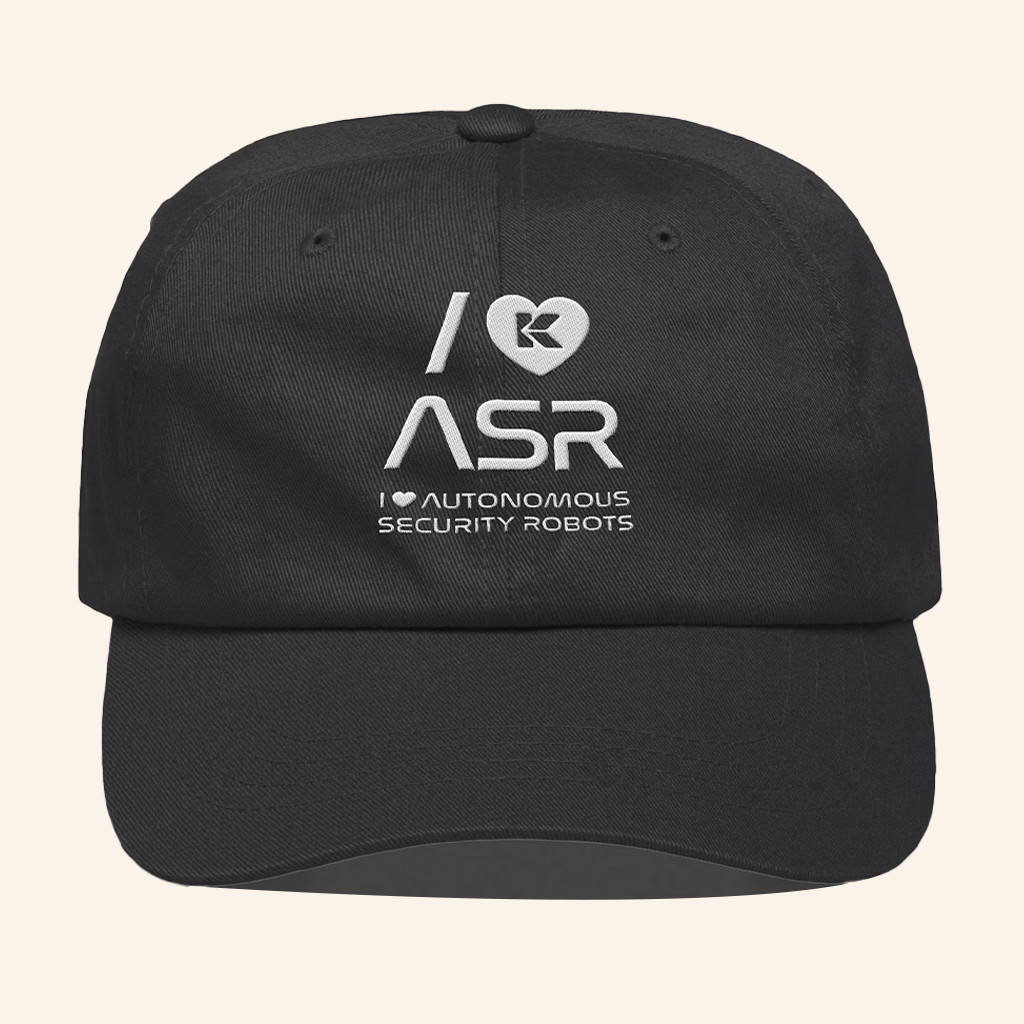 Knightscope Merch I Love ASR Hat I Love Autonomous Security Robots Cap Gifts For Him
