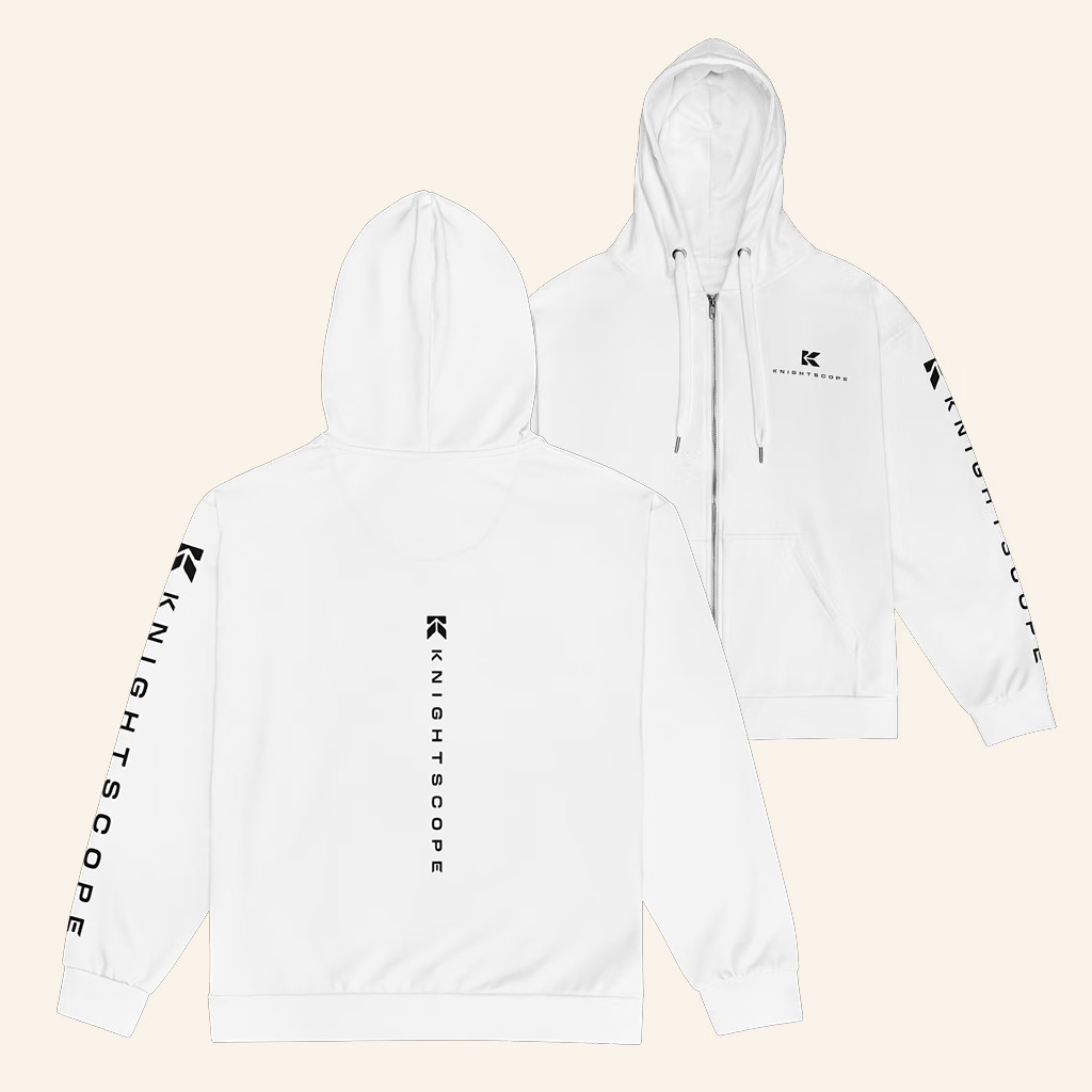 Knightscope Merch Knightscope Logo Zip Hoodie Birthday Ideas For Husband