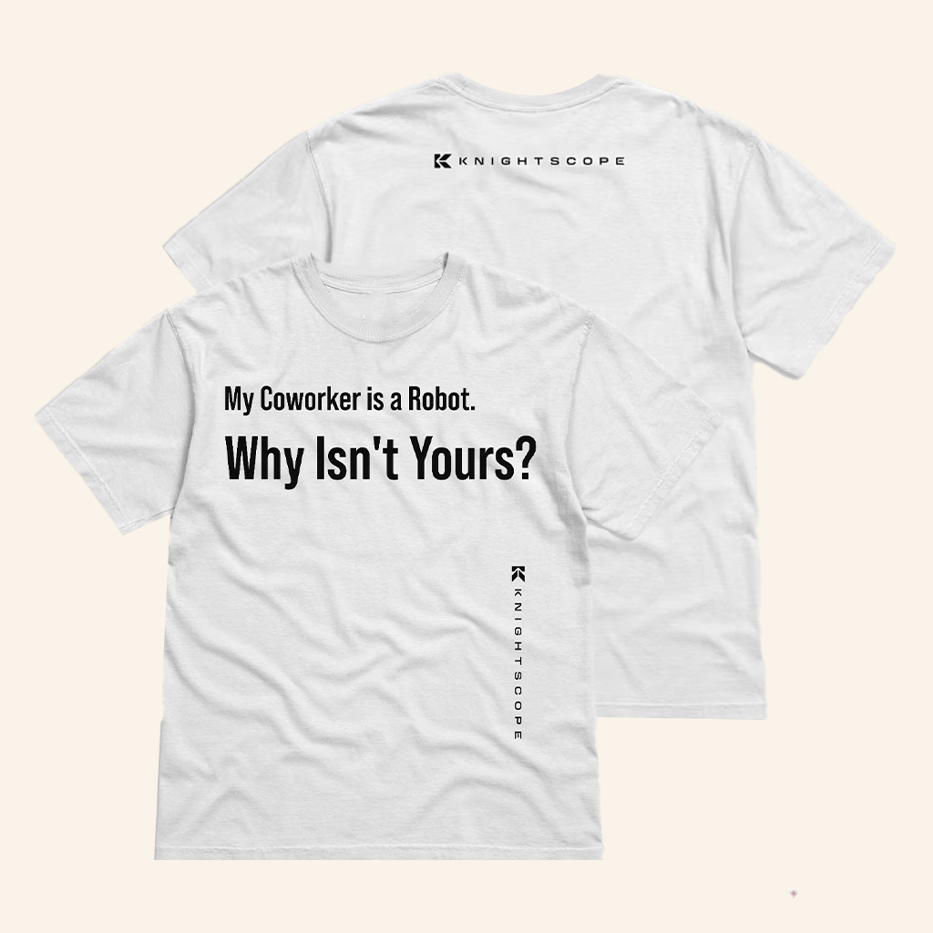 Knightscope Merch My Coworker Is A Robot Why Isn't Yours T-Shirt Gifts For Friends