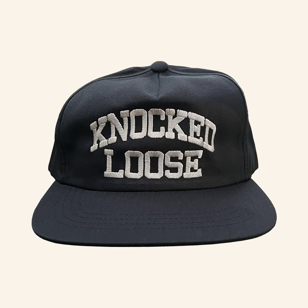 Knocked Loose Merch Embroidered Knocked Loose Snapback Hat Christmas Gift Ideas For Dad Knocked Loose Merch Embroidered Knocked Loose Snapback Hat Christmas Gift Ideas For Dad