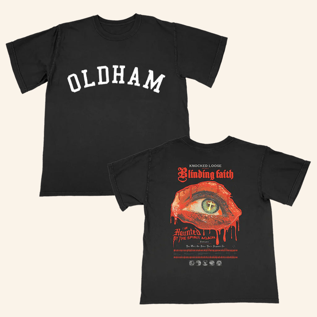 Knocked Loose Merch Knocked Loose Cross Eye Black Pocket T-Shirt Great Father's Day Gifts