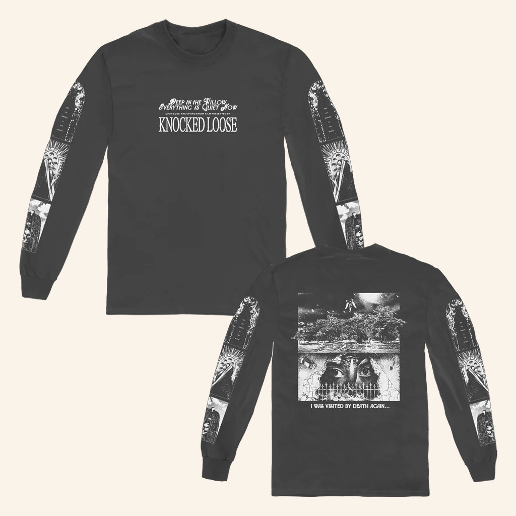 Knocked Loose Merch Knocked Loose Death Against Us Long Sleeve T-Shirt Gifts For Son Knocked Loose Merch Knocked Loose Death Against Us Long Sleeve T-Shirt Gifts For Son