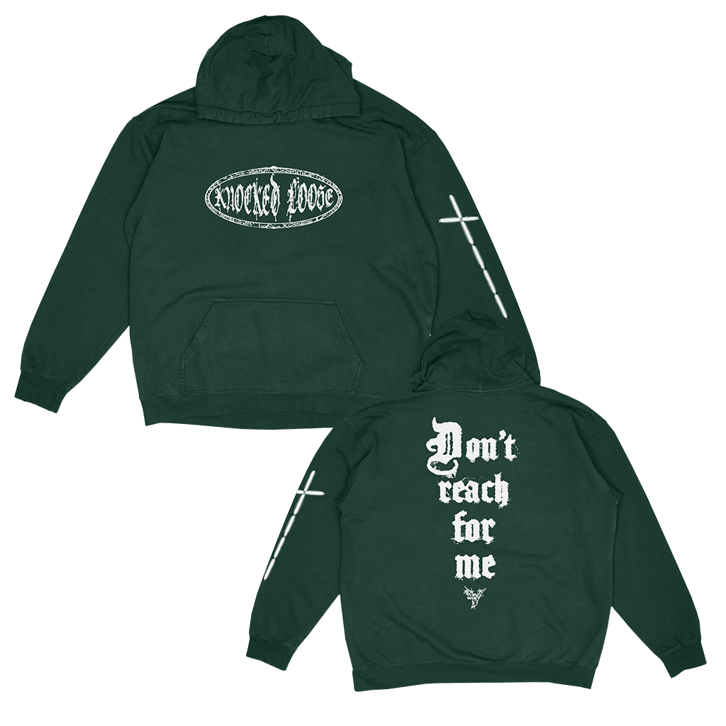 Knocked Loose Merch Knocked Loose Don't Reach Oval Forest Hoodie Father's Day Gifts For Husband
