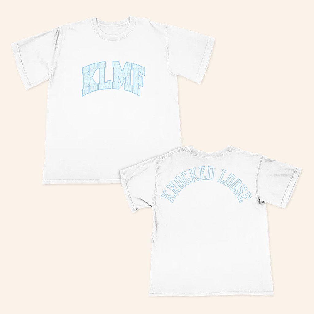 Knocked Loose Merch Knocked Loose KLMF T-Shirt White Xmas Presents For Him Knocked Loose Merch Knocked Loose KLMF T-Shirt White Xmas Presents For Him