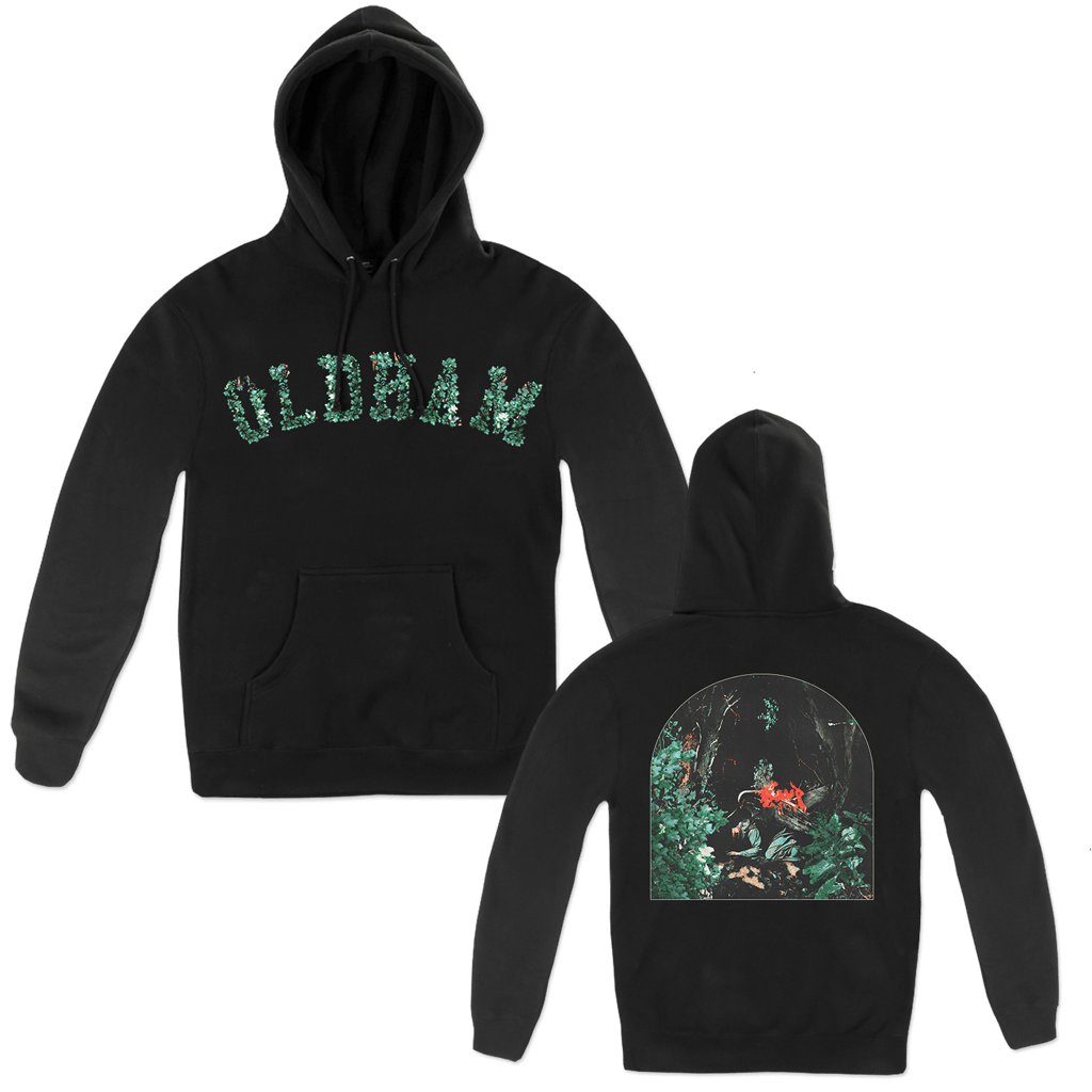 Knocked Loose Merch Knocked Loose Oldham Leaves Arch Black Hoodie Father's Day Gifts For Husband Knocked Loose Merch Knocked Loose Oldham Leaves Arch Black Hoodie Father's Day Gifts For Husband