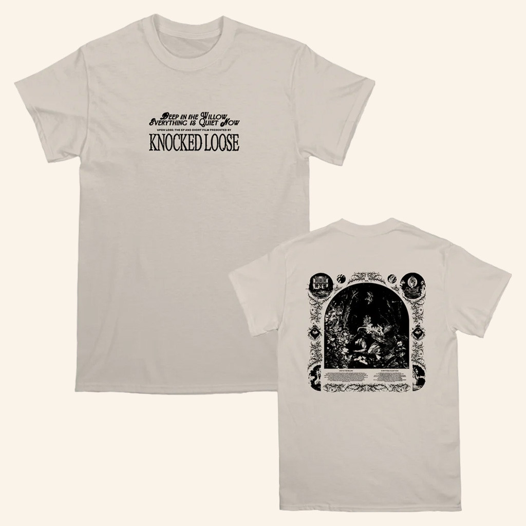 Knocked Loose Merch Knocked Loose Quiet Now T-Shirt Gifts For Music Enthusiasts