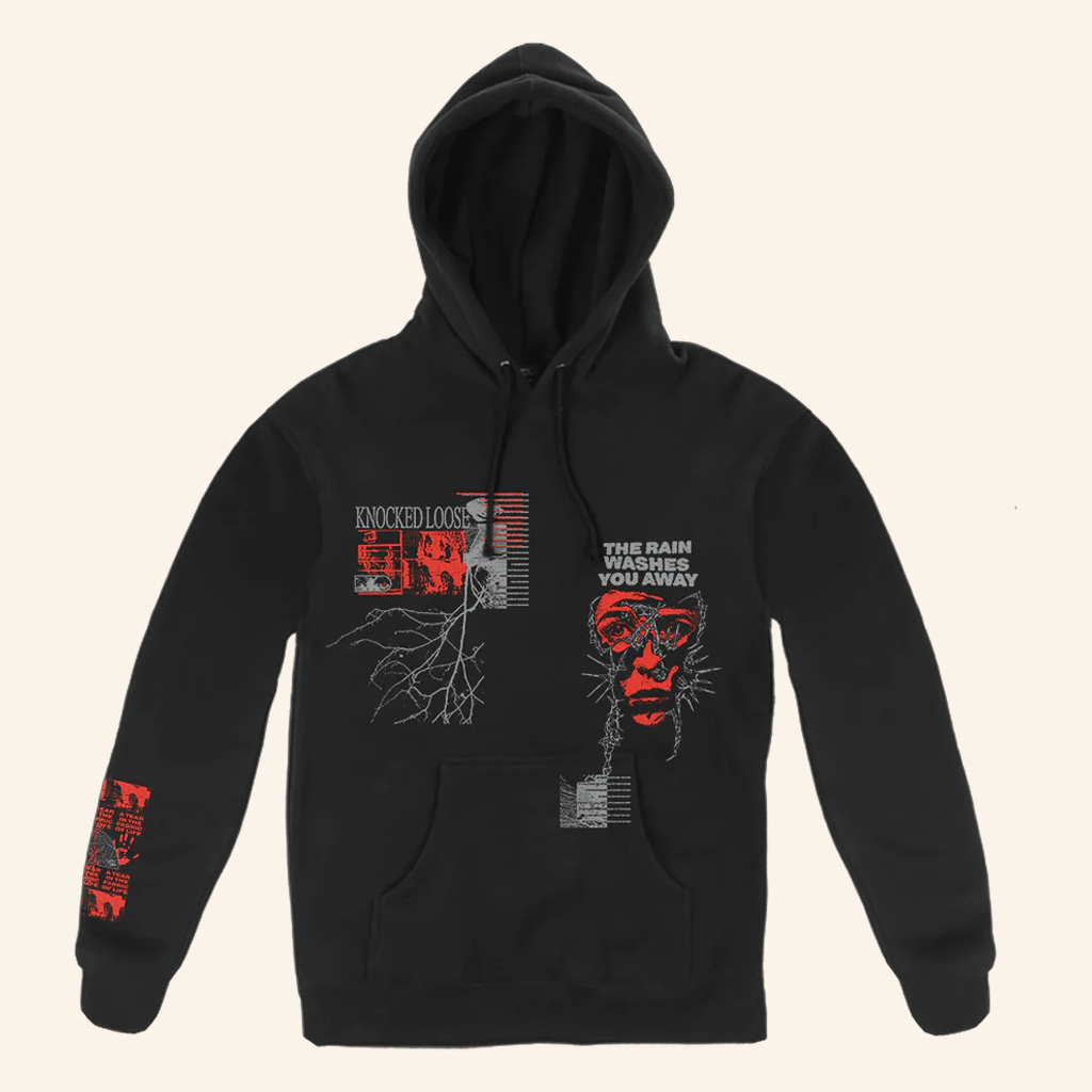 Knocked Loose Merch Knocked Loose Rain Branch Champion Hoodie Music Gift Ideas For Guys Knocked Loose Merch Knocked Loose Rain Branch Champion Hoodie Music Gift Ideas For Guys