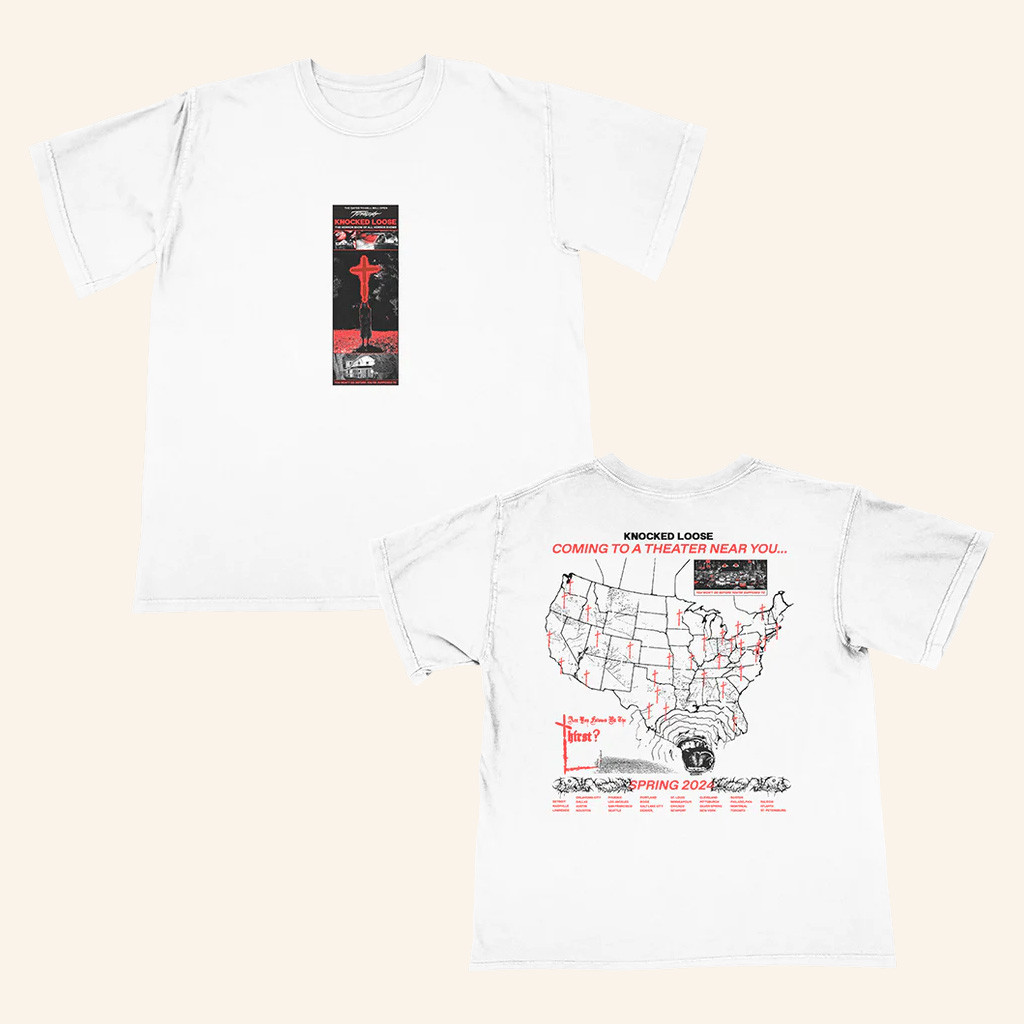 Knocked Loose Merch Knocked Loose Spring 2024 Tour T-Shirt Best Gifts For Fans Knocked Loose Merch Knocked Loose Spring 2024 Tour T-Shirt Best Gifts For Fans