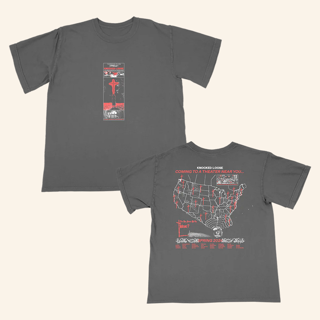 Knocked Loose Merch Knocked Loose Spring 2024 Tour T-Shirt Best Gifts For Music Lovers Knocked Loose Merch Knocked Loose Spring 2024 Tour T-Shirt Best Gifts For Music Lovers