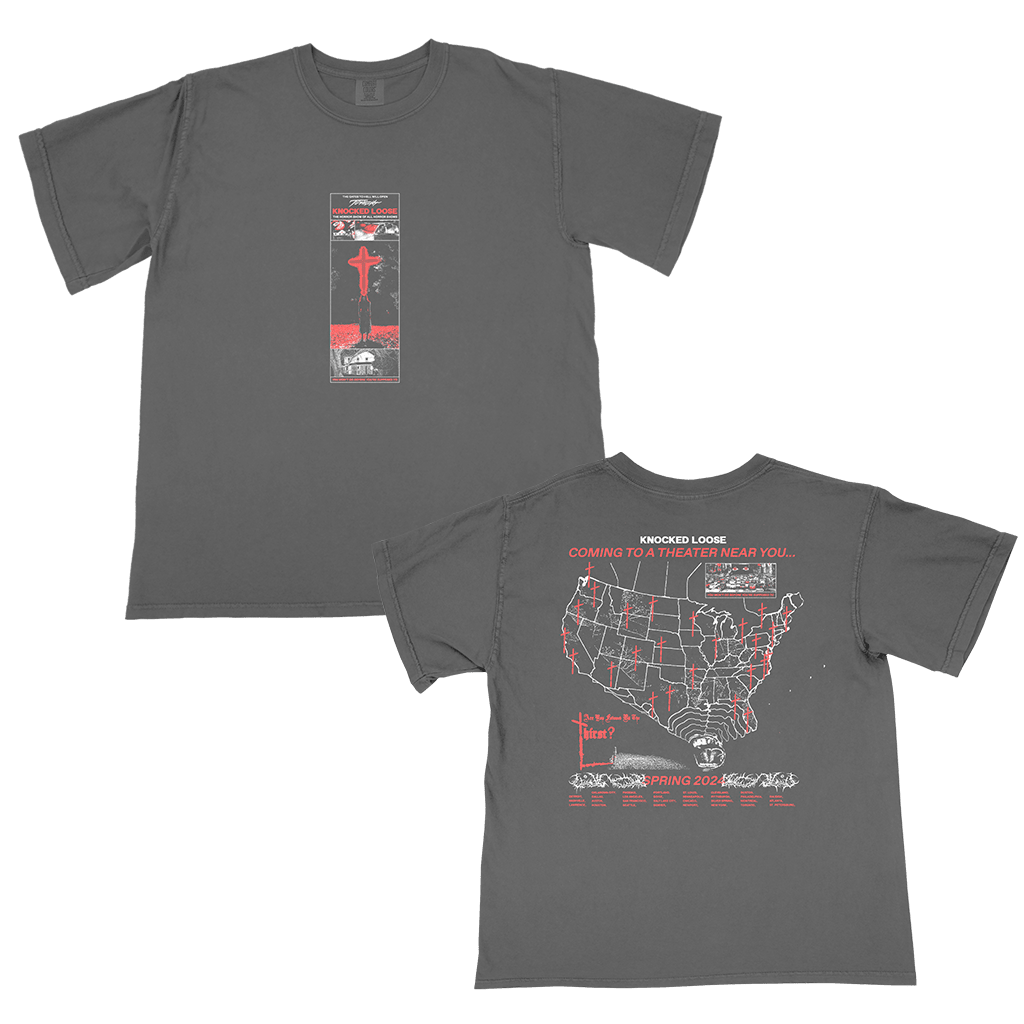 Knocked Loose Merch Knocked Loose Spring 2024 Tour T-Shirt Father's Day Presents For Husband Knocked Loose Merch Knocked Loose Spring 2024 Tour T-Shirt Father's Day Presents For Husband