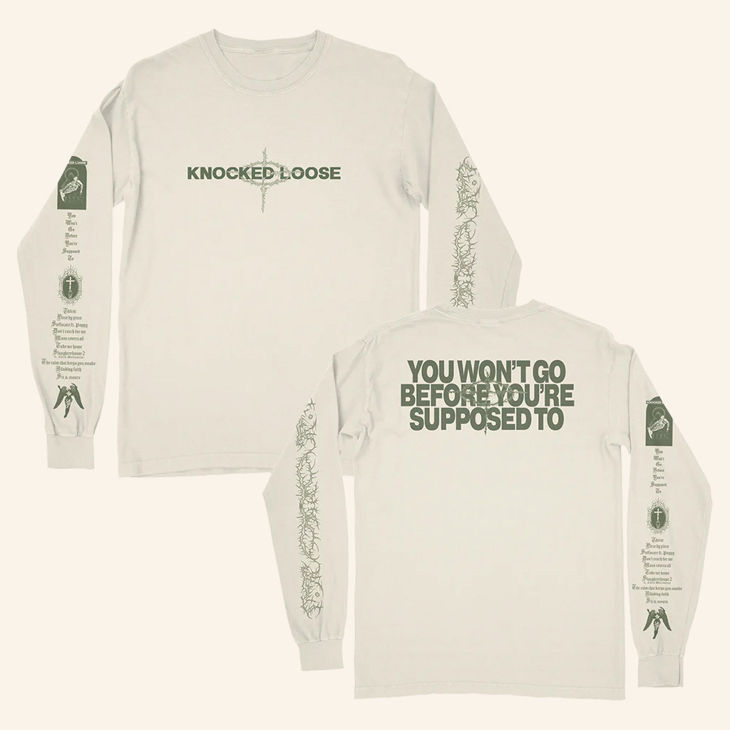 Knocked Loose Merch Knocked Loose You're Supposed To Long Sleeve T-Shirt Fans Gift Ideas Knocked Loose Merch Knocked Loose You're Supposed To Long Sleeve T-Shirt Fans Gift Ideas