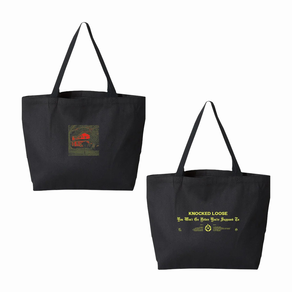 Knocked Loose You're Supposed To Tote Bag Knocked Loose Merch Hardcore Punk Music Fan Gift
