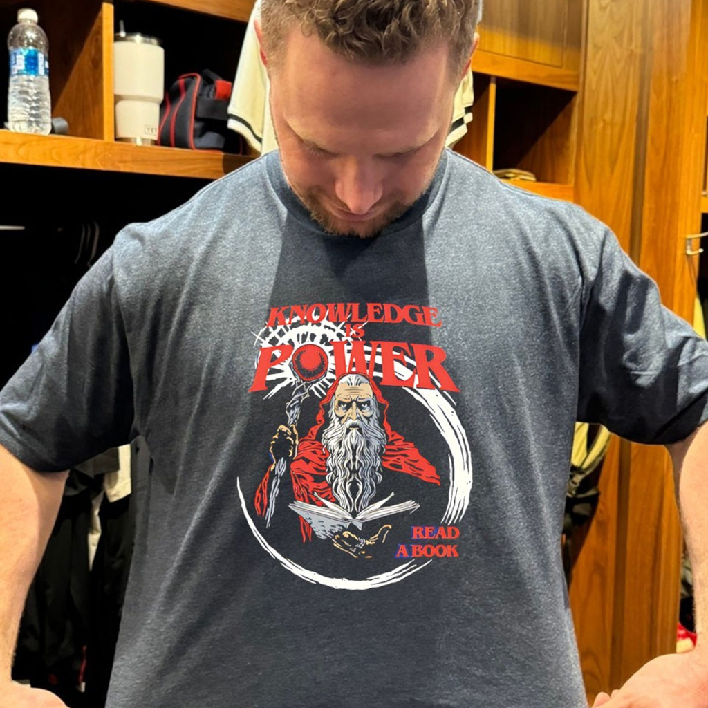 Knowledge Is Power Read A Book Shirt Gifts For Book Lovers