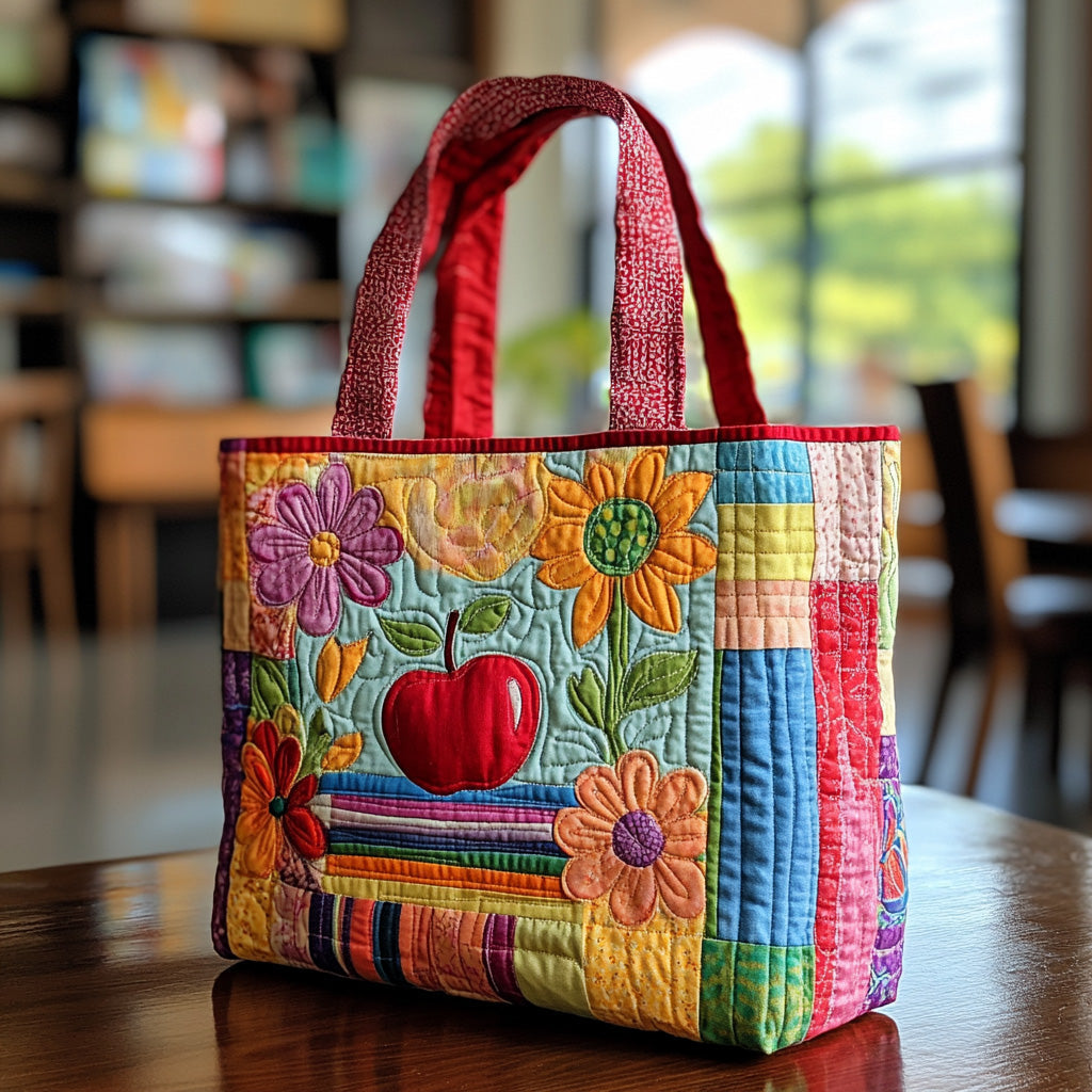 Knowledge Roots Quilted Tote Bag Presents For Sea Lovers