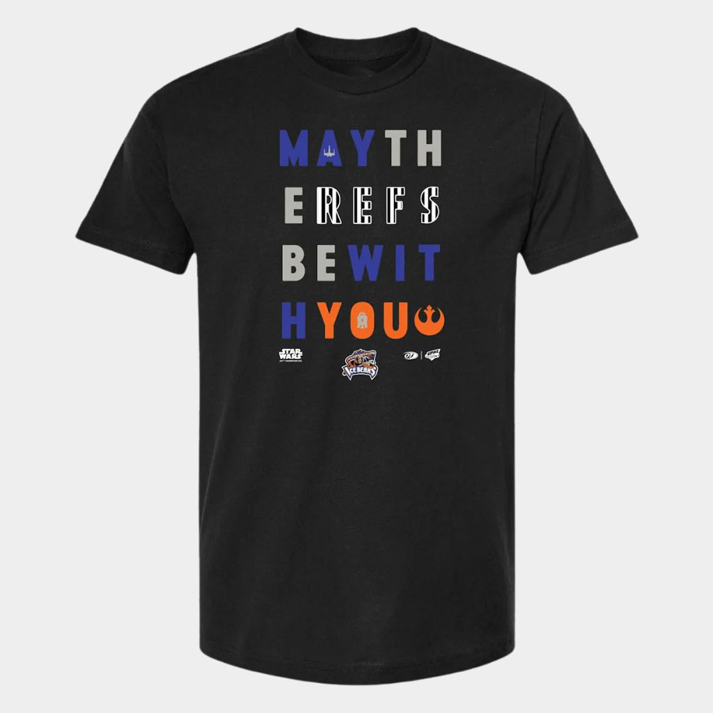 Knoxville Ice Bears Merch 25-26 Star Wars T-Shirt Birthday Gift For Dad
