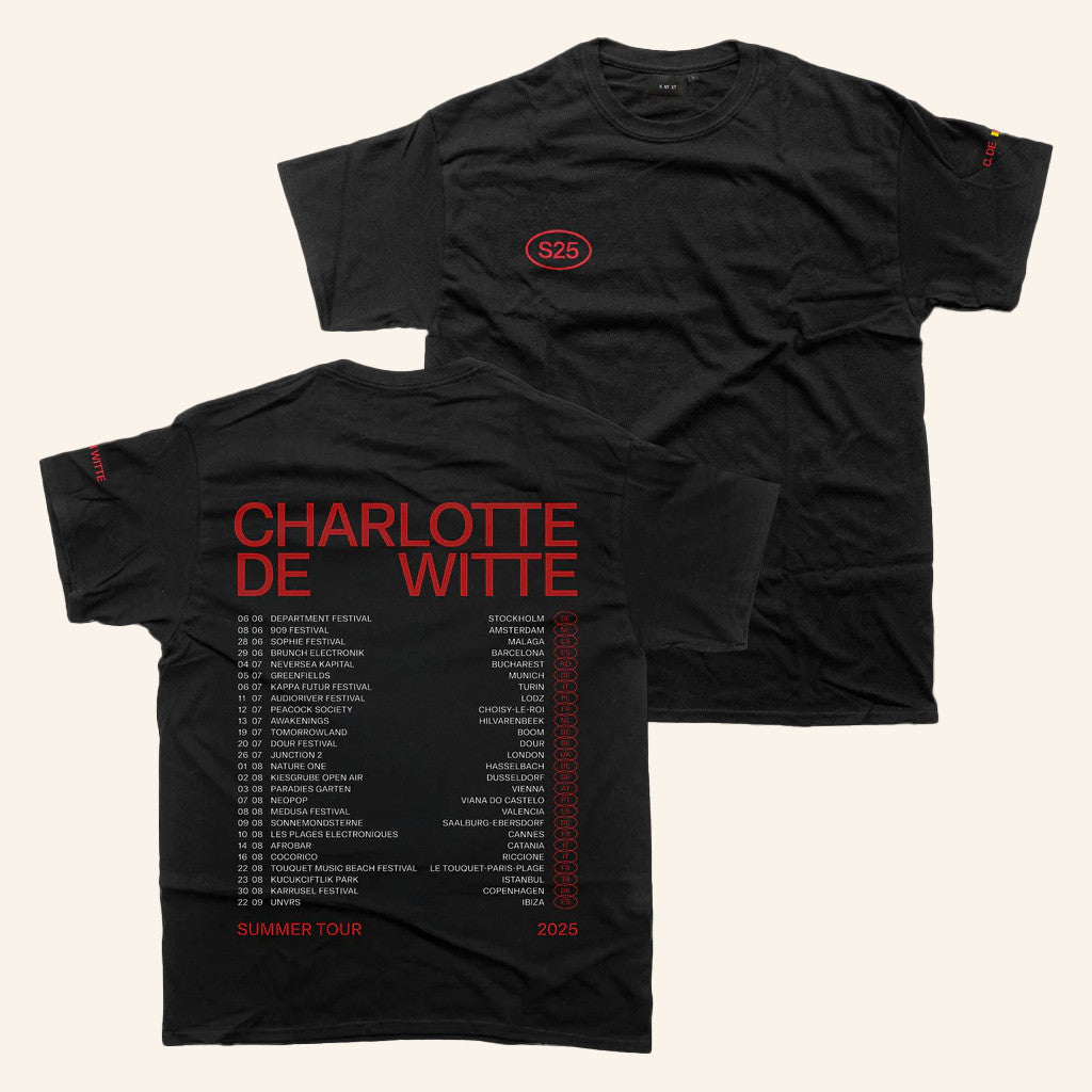 Kntxt Merch Charlotte De Witte Summer Tour '25 Shirt Gifts For Fans Kntxt Merch Charlotte De Witte Summer Tour '25 Shirt Gifts For Fans