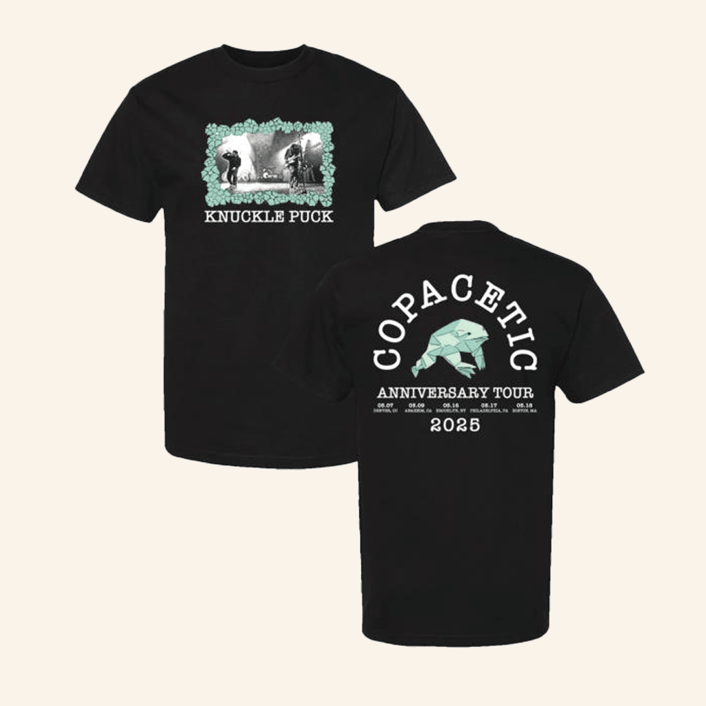 Knuckle Puck Merch Copacetic Anniversary Tour T-Shirt Music Related Gifts For Guys Knuckle Puck Merch Copacetic Anniversary Tour T-Shirt Music Related Gifts For Guys