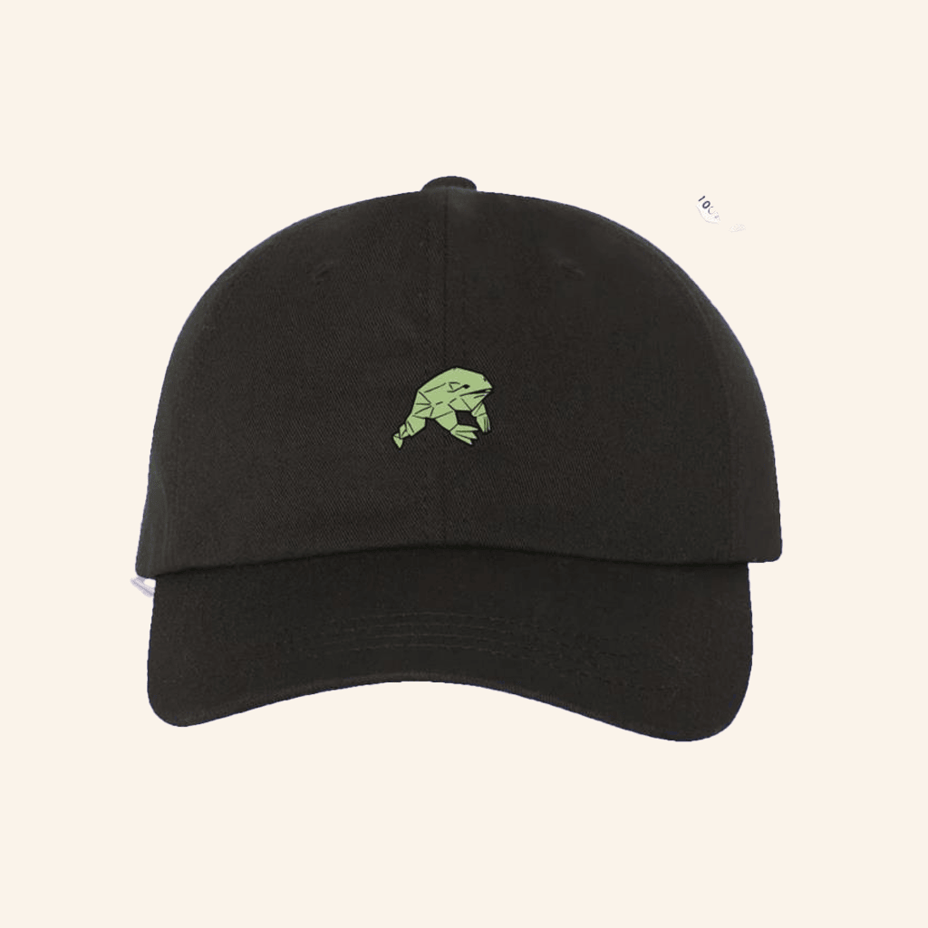 Knuckle Puck Merch Embroidered Frog Hat Gifts For Friends Knuckle Puck Merch Embroidered Frog Hat Gifts For Friends