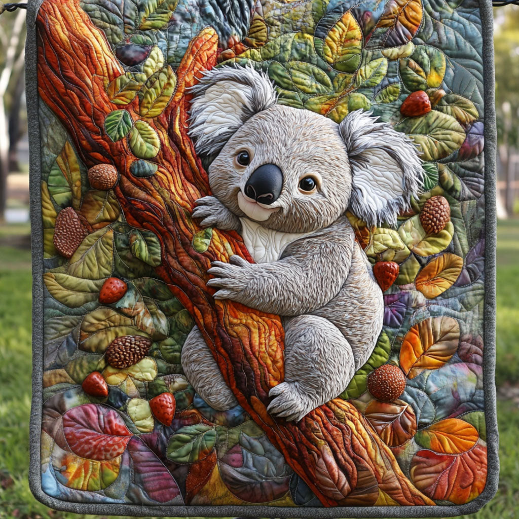 Koala Embrace Quilted Blanket Sofa Couch Throw Blanket Gifts For Koala Lovers