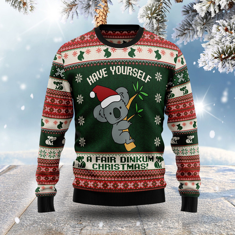 Koala Have Yourself Ugly Christmas Sweater Animal Clothing Koala Christmas Gifts