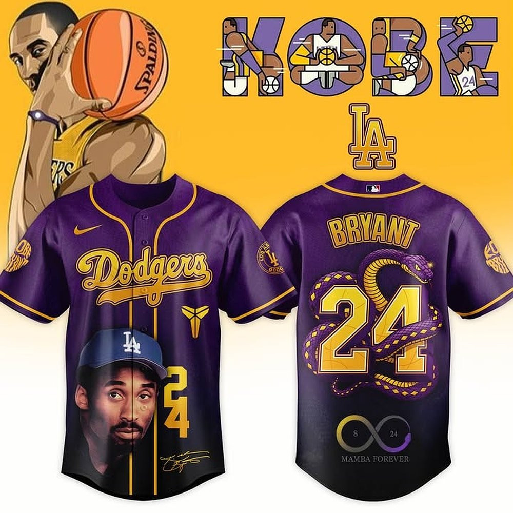 Kobe 24 x Los Angeles Dodgers Legacy Jersey