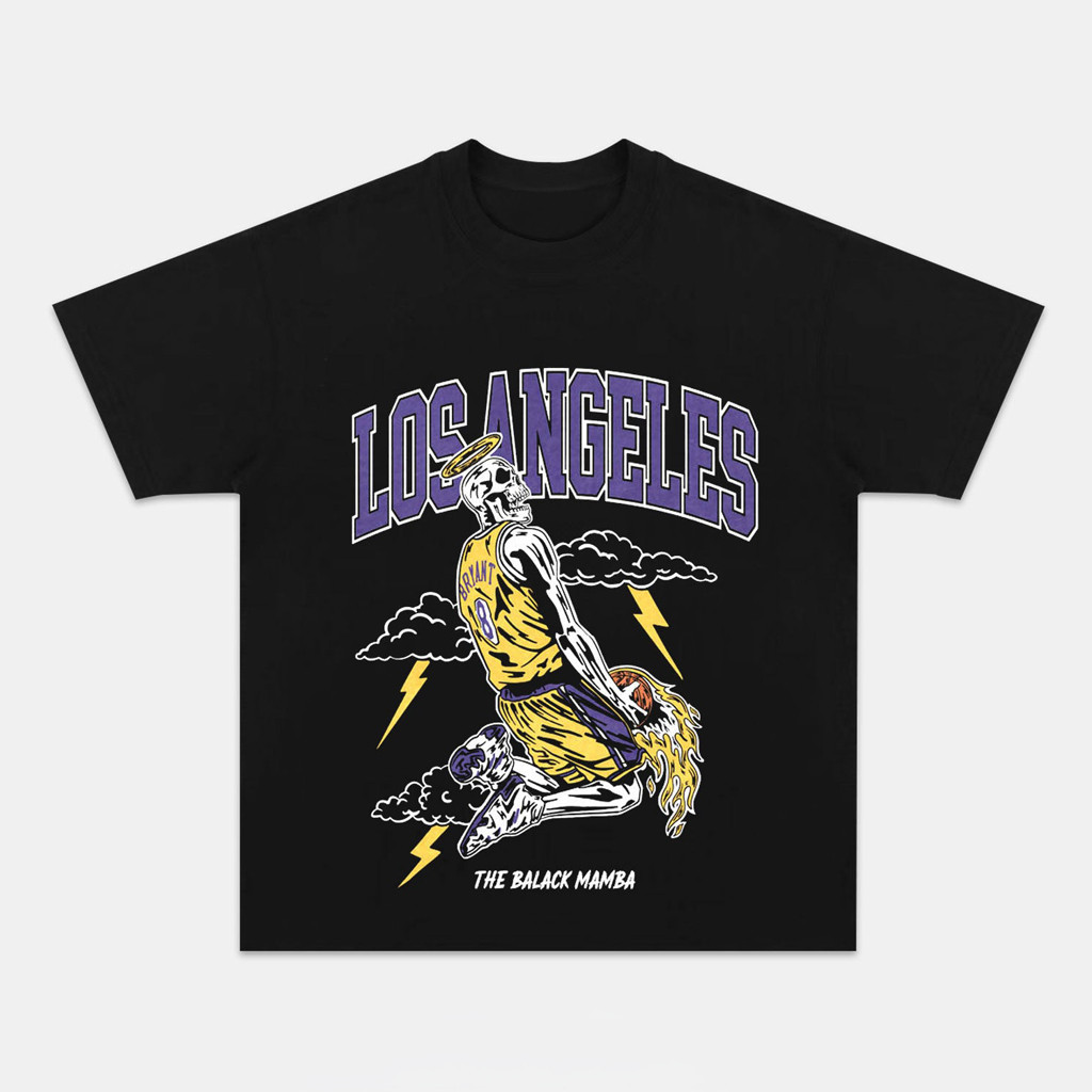 Kobe Bean Bryant V5 Graphic T-Shirt Los Angeles Basketball Shirt Gifts For Dad