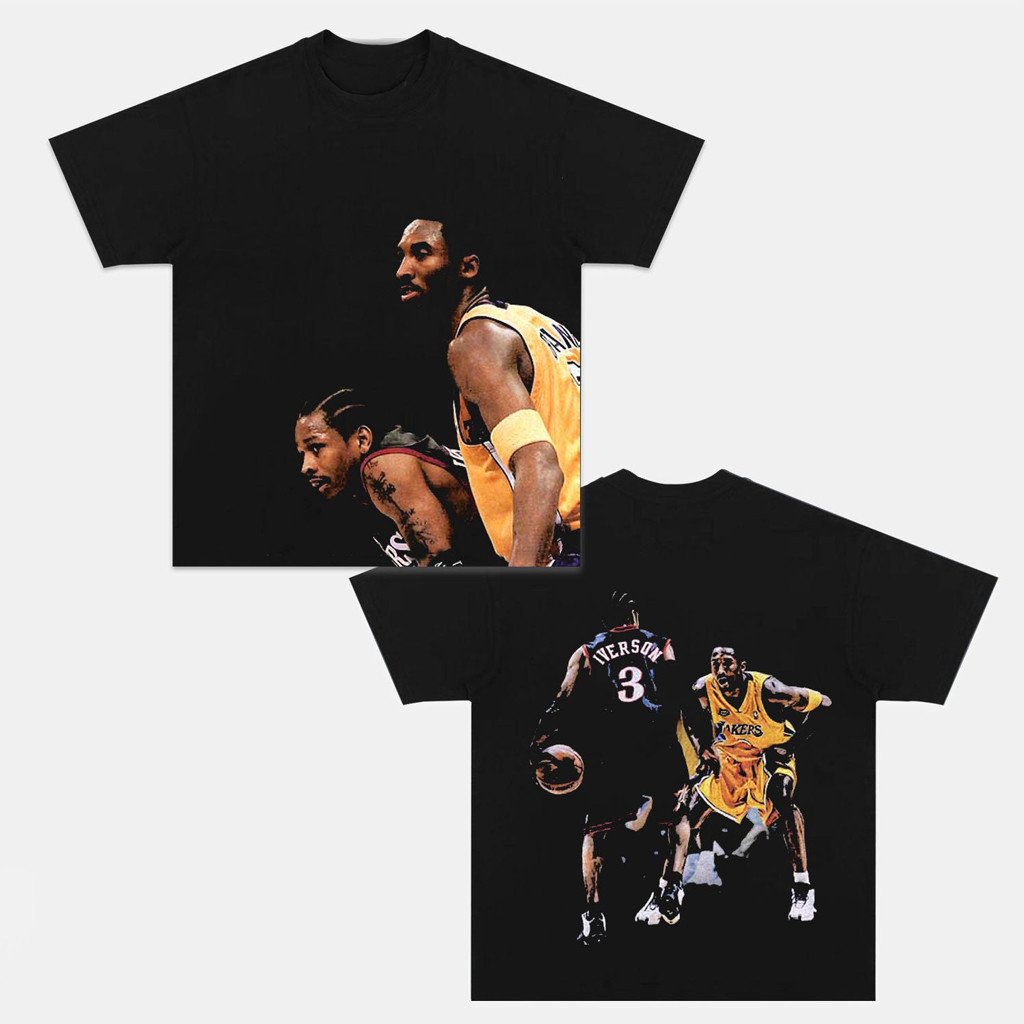 Kobe Vs Iverson Graphic T-Shirt Best Birthday Gift For Father Kobe Vs Iverson Graphic T-Shirt Best Birthday Gift For Father