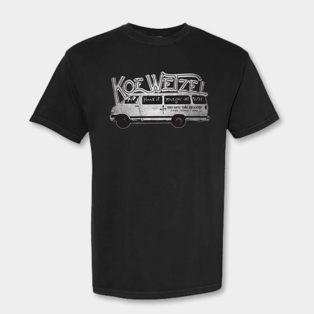 Koe Wetzel Merch Church Van T-Shirt Music Lover Gifts For Him-1 Koe Wetzel Merch Church Van T-Shirt Music Lover Gifts For Him-1