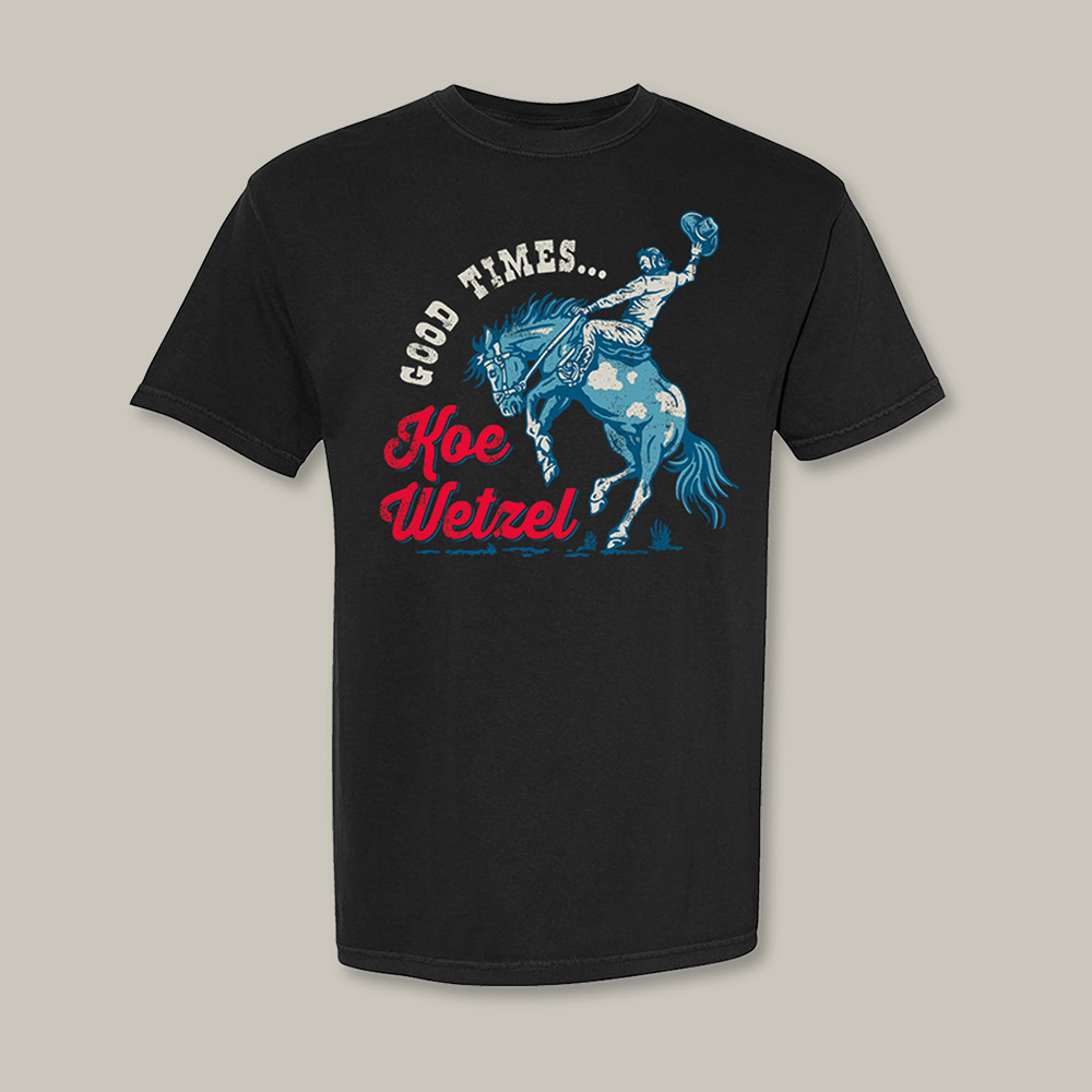Koe Wetzel Merch Good Times Bronco T-Shirt Music Concert Tee Koe Wetzel Lover Present