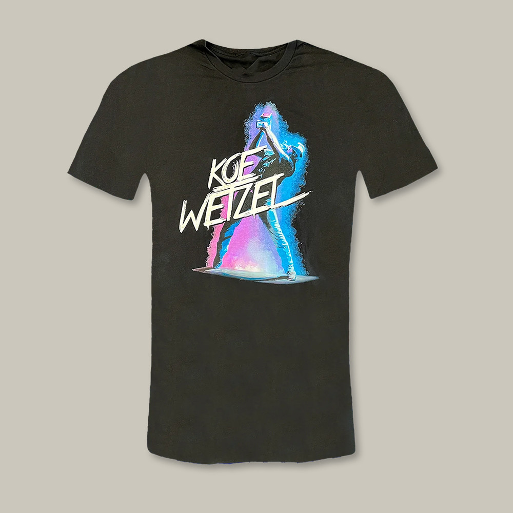 Koe Wetzel Merch Guitar Smash T-Shirt Country Music Fan Clothes Koe Wetzel Lover Gifts