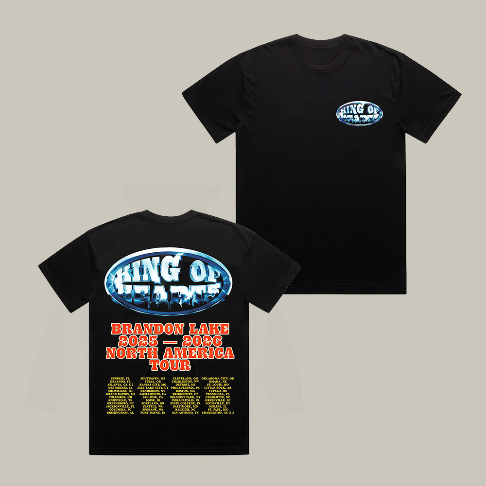 KOH Chrome Tour Brandon Lake T-Shirt Music Concert Tee Brandon Lake Lover Present