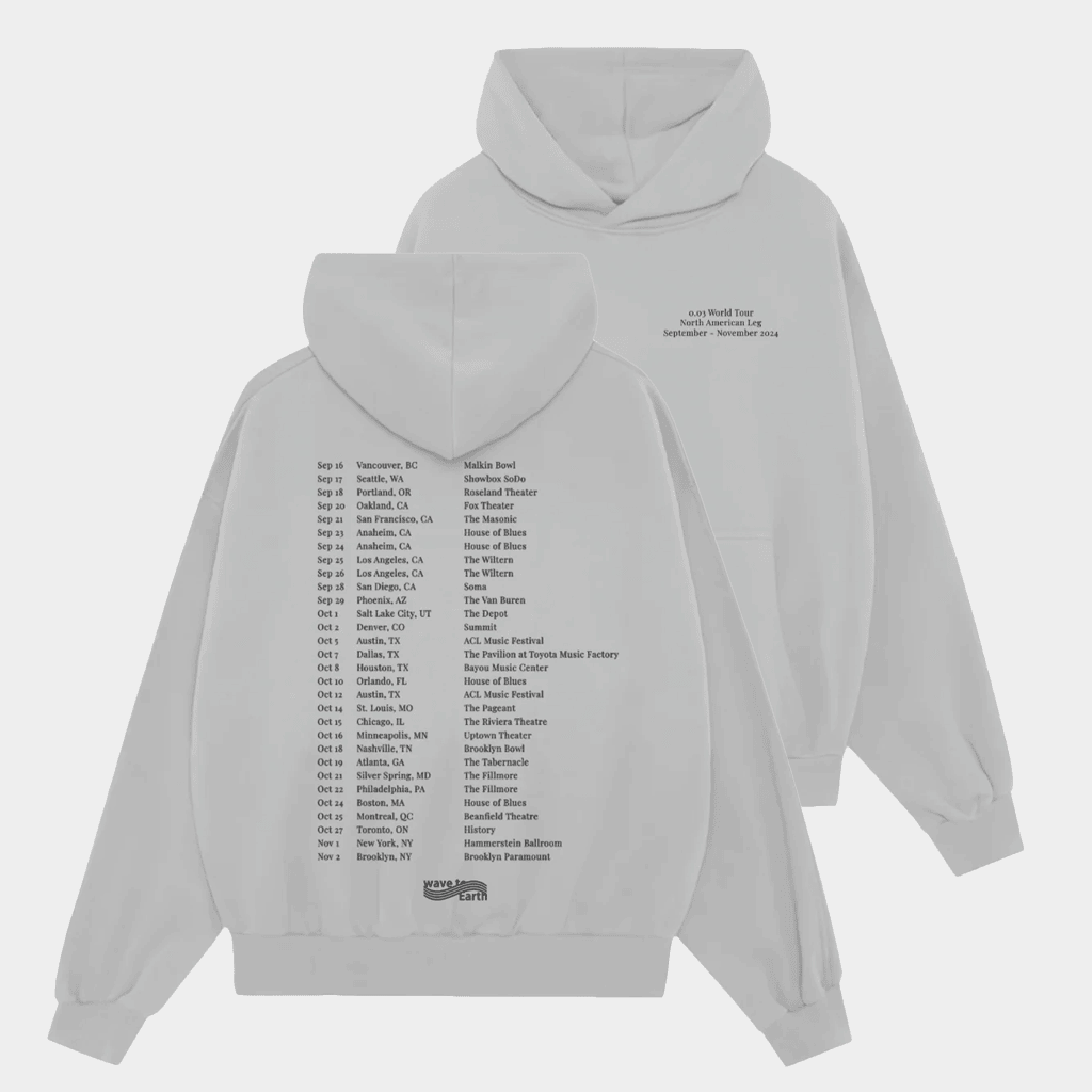 Kohai Merch Wave To Earth 0 03 NA Tour Hoodie Birthday Gift Ideas For BFF
