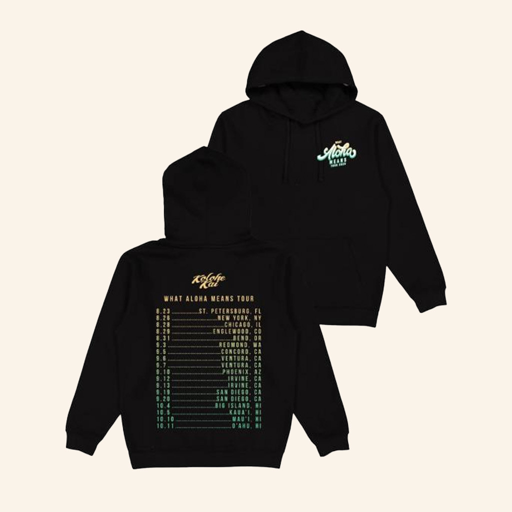 Kolohe Kai Merch What Aloha Means Tour Hoodie Gifts For Music Lovers Kolohe Kai Merch What Aloha Means Tour Hoodie Gifts For Music Lovers