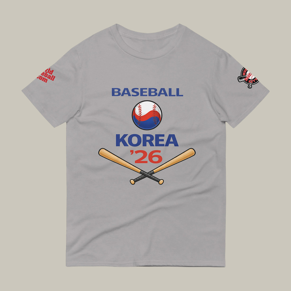 Korea 2026 World Baseball Classic T-Shirt World Baseball Clothing Line Game Day Gift For Him